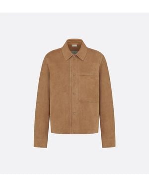 Dior Leather Jacket - Brown