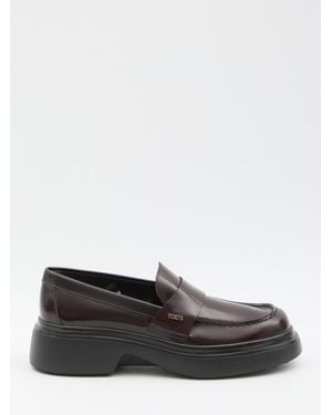 Tod's Leather Loafer - White