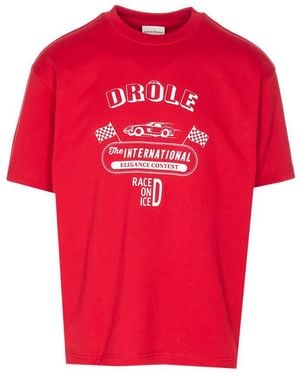 Drole de Monsieur T-Shirts And Polos - Red