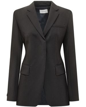 Sportmax Black Single-breasted Blazer