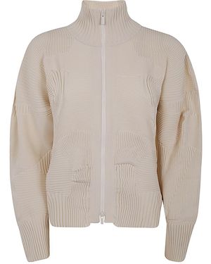 Issey Miyake Coats & Jackets - Natural