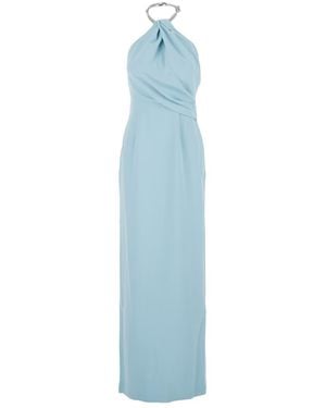 Solace London Riva Maxi Dress - Blue