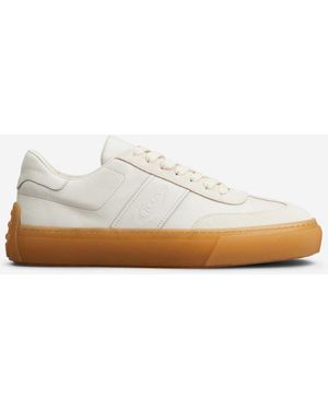 Tod's Low Leather Trainers - White