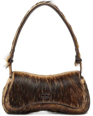 DIESEL Play Clutch Bags - Brown