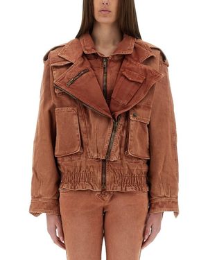Isabel Marant Aneli" Jacket - Brown