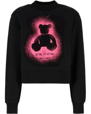 Palm Angels Sweatshirts - Black