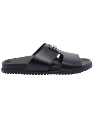 Dolce & Gabbana Leather sandals for Men | Online Sale up to