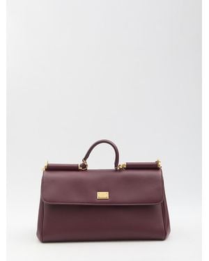 Dolce & Gabbana Medium My Sicily Bag - Purple