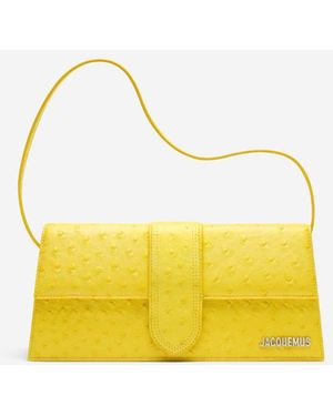 Jacquemus Leather Shoulder Bag - Yellow