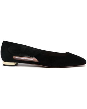 Aquazzura Flat Shoes - Black