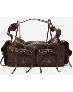Acne Studios Bolso Hombro Multipocket - Brown