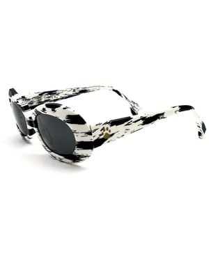 Alain Mikli D305 Edizione Speciale Dalmatians Sunglasses - Black