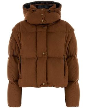 Moncler Jackets - Brown
