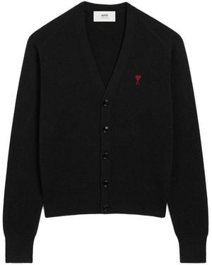 Ami Paris Sweaters - Black