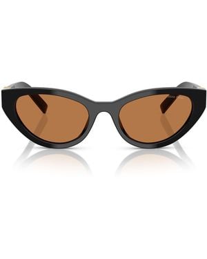 Miu Miu 0Mu A04S Sunglasses - Brown
