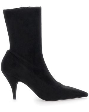 Jeffrey Campbell Looker Suede - Black