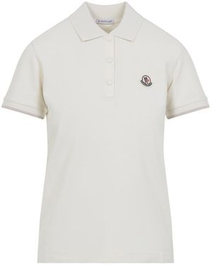 Moncler Polo - White