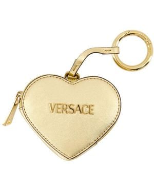 Versace Coin Keychain - Metallic