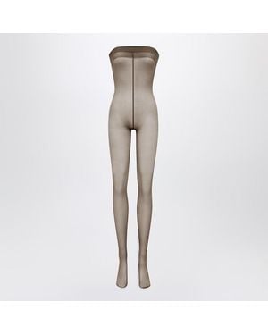 Saint Laurent Tights Jumpsuit - Brown