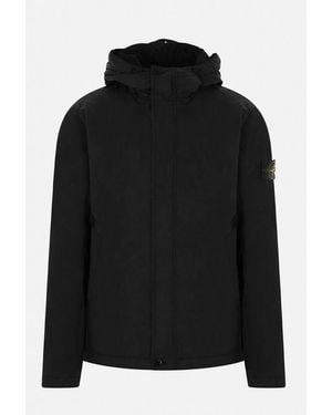 Stone Island Hooded Jacket - Black