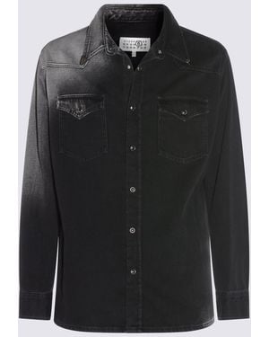 MM6 by Maison Martin Margiela Cotton Shirt - Black