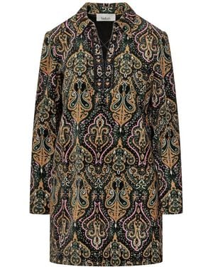 Ba&sh Short Dress With Paisley Print - Grey