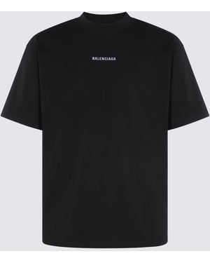 Balenciaga Cotton T-Shirt - Black
