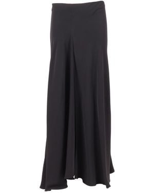 P.A.R.O.S.H. High Waist Maxi Skirt - Blue