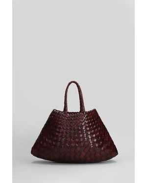 Dragon Diffusion Santa Croce Small Tote - Brown