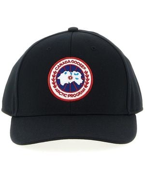 Canada Goose Logo Embroidery Cap - Black