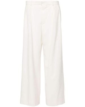 Wardrobe NYC Low Rise Trouser Clothing - White
