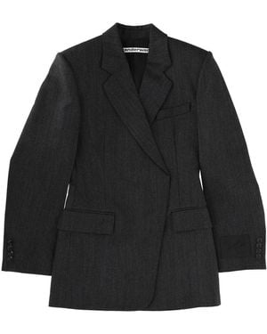 Alexander Wang Mini "Blazer" Dress - Black