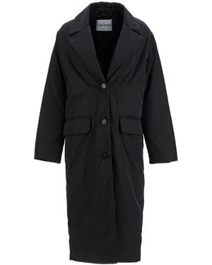 Stand Studio Melita Poly-Twill Coat - Black