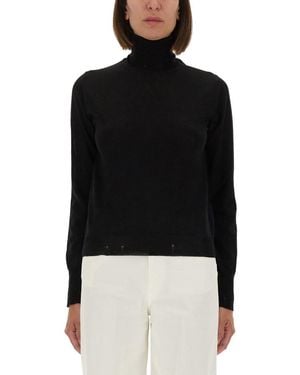 Golden Goose Worn Effect Wool Sweater - Black