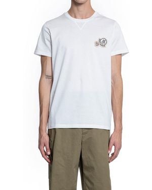 Moncler T-Shirts & Tank Tops - White