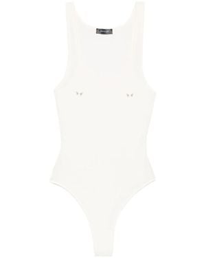 Mugler Bodysuits - White