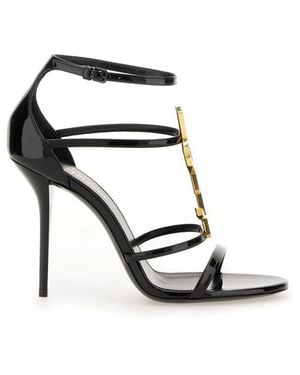 Saint Laurent Cassandra Sandal - White