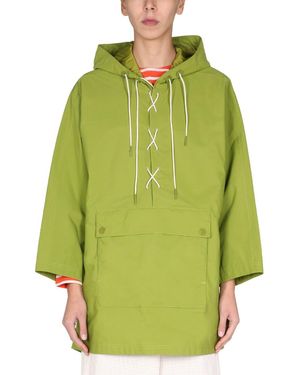 Barbour By Alexachung "Tonal Pip" Parka - Green