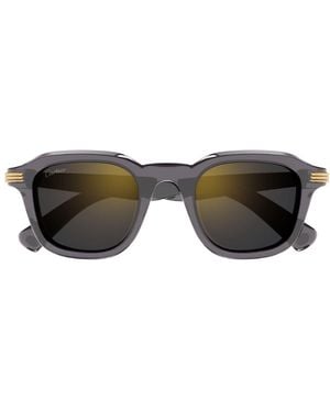 Cartier Ct0536S Première De Sunglasses - Brown