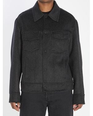 Ami Paris Trucker Jacket - Black