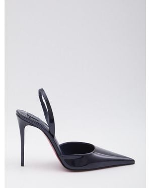 Christian Louboutin Kate Max O Sling Slingback Pumps - White