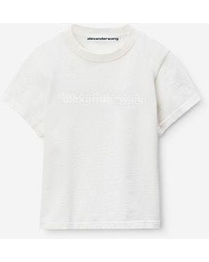 Alexander Wang Cotton Logo T-Shirt - White