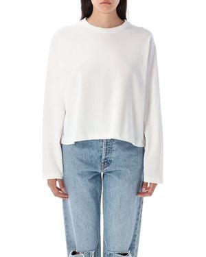 Polo Ralph Lauren Shrunken Fit Jersey Long-Sleeve T-Shirt - White