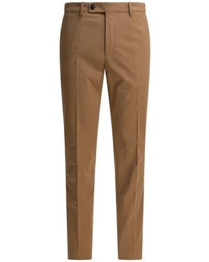 Incotex Cotton Pants - Brown