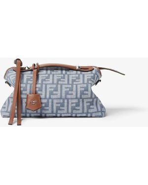 Fendi "By The Way Soft" Crossbody Bag - Blue