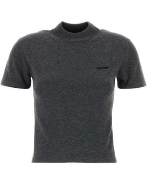 Miu Miu Knitwear - Black