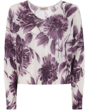 Twinset Jersey - Purple