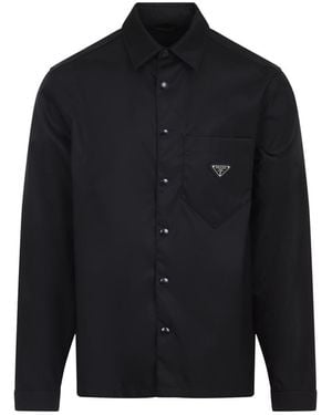 Prada Nylon Shirt - Black