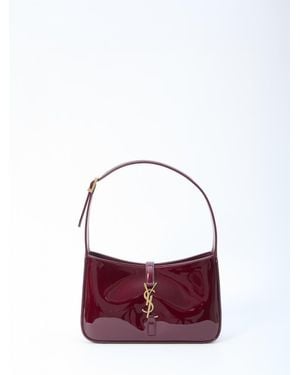 Saint Laurent Hobo Le 5 À 7 Bag - Purple