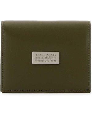 MM6 by Maison Martin Margiela Wallets - Green